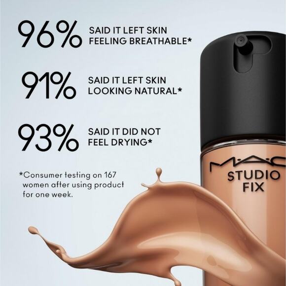 NC38 MAC Cosmetics Studio Fix SPF15 24Hr Matte Foundation Oil Control Brand New - Picture 8 of 14